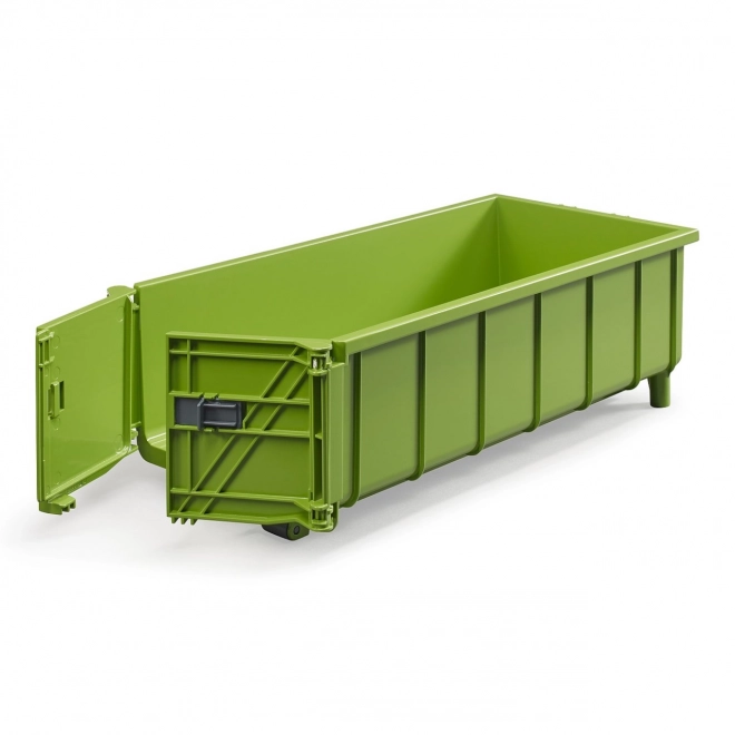 Bruder Groen voertuig met kiepcontainer schaal: 1:16