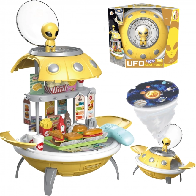 Woopie UFO fastfood 3-in-1 speelgoed