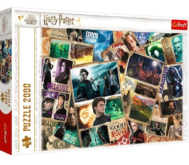 Puzzel 2000 stukjes Harry Potter Helden