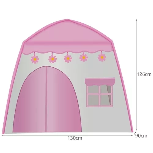 Kindertent HUIS + lichtjes 23472
