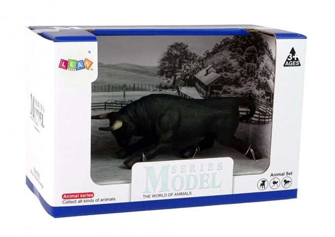 Grande figurine de collection Taureau Animaux du Monde