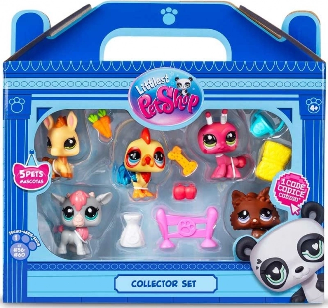 Ensemble d’animaux Littlest Pet Shop LPS, lot de 5