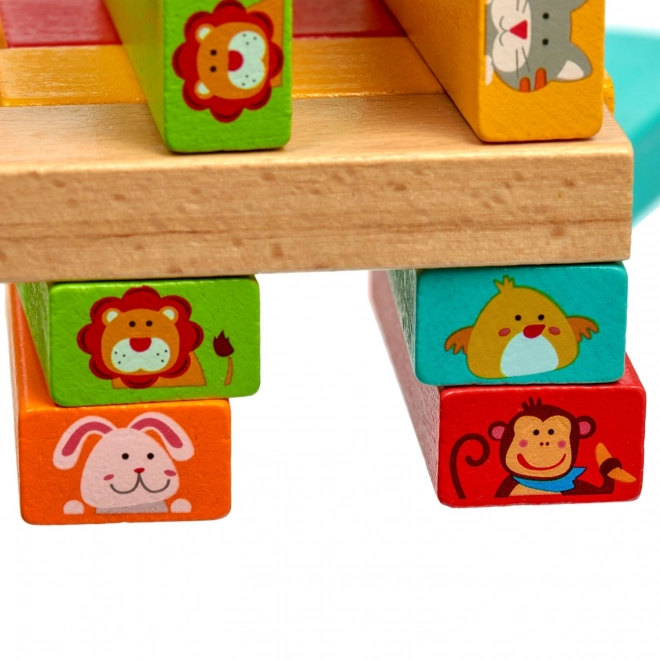 Lucy & Leo „Devine qui“ - jeu en bois pour enfants Jenga