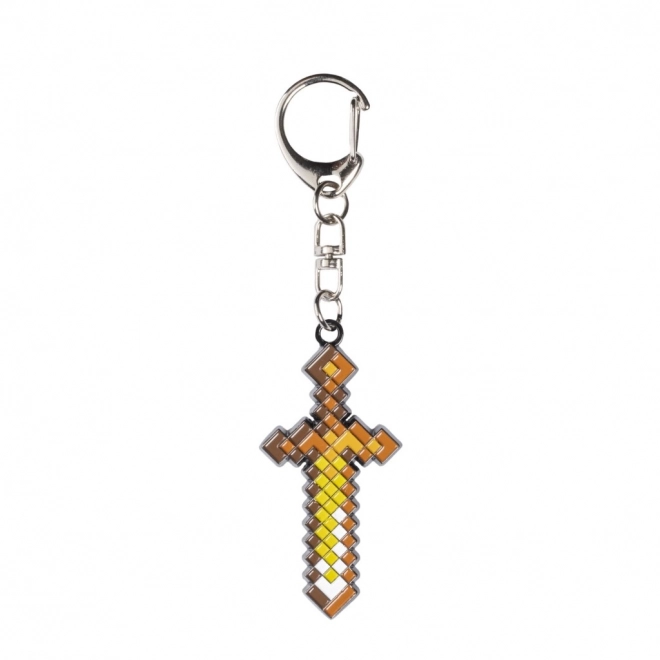 Minecraft metalen sleutelhanger 6 stuks in Deluxe verpakking