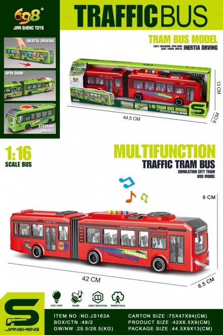 Rode trolleybus