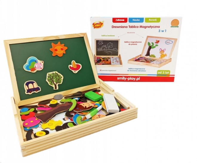 Magnetisch houten bord