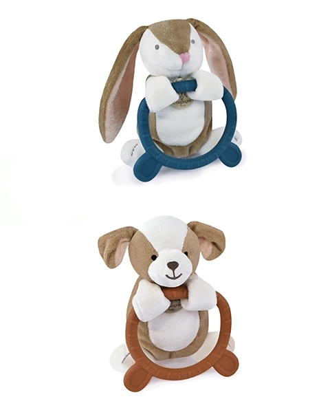 Doudou Plüschspielzeug mit Beißring