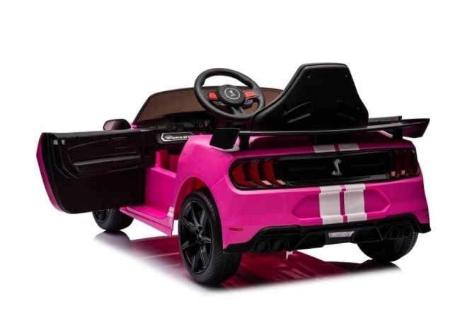 Ford Mustang GT500 Shelby mit Batterie – Rosa