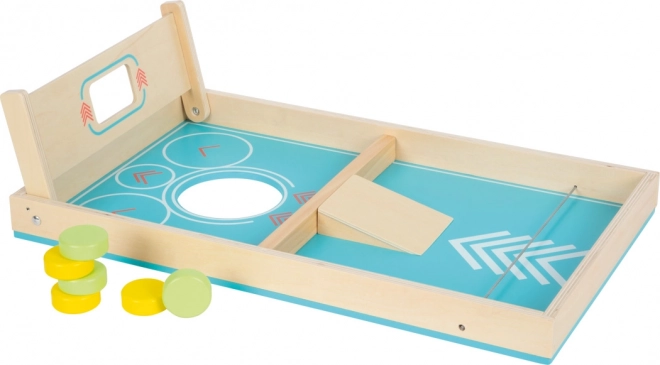 Small foot Spel 2in1 Cornhole en tafel hockey Actief