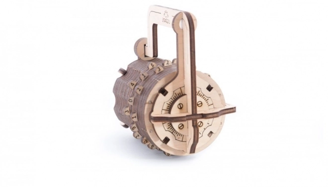 Ugears 3D puzzel - Cijfer slot 34 stukjes