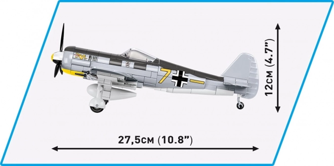 Building Set Historical Collection WWII Focke-Wulf FW 190 A-3 382 blocks