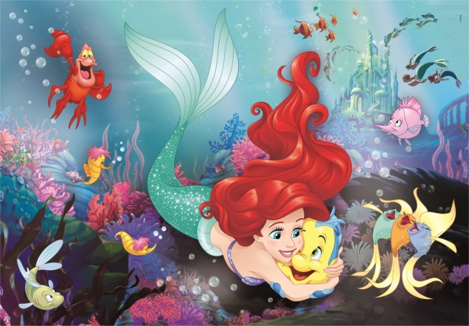 Puzzle Disney Prinzessinnen Arielle, die Meerjungfrau MAXI 24 Teile