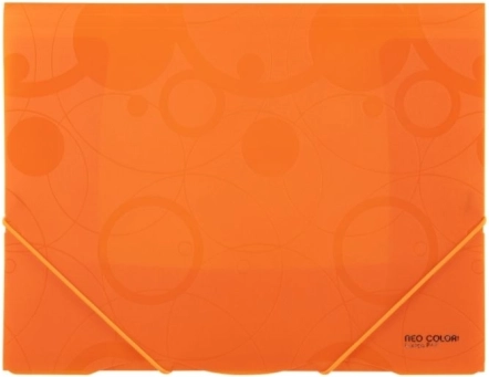 Chemise à élastique orange A4 Neo Colori
