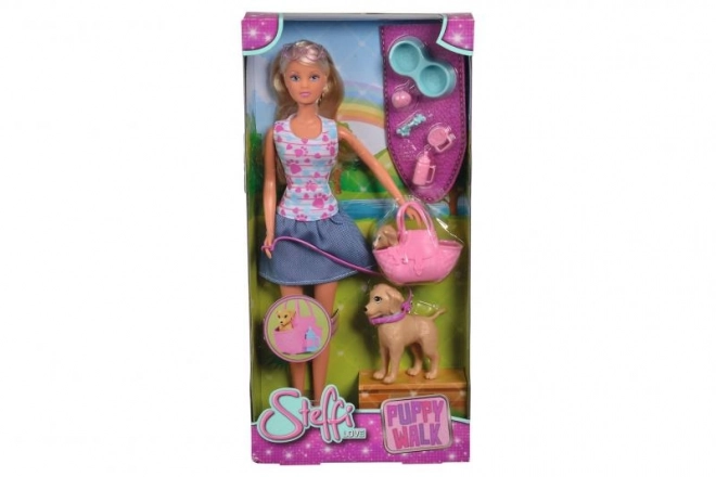 Pop Steffi met hondjes