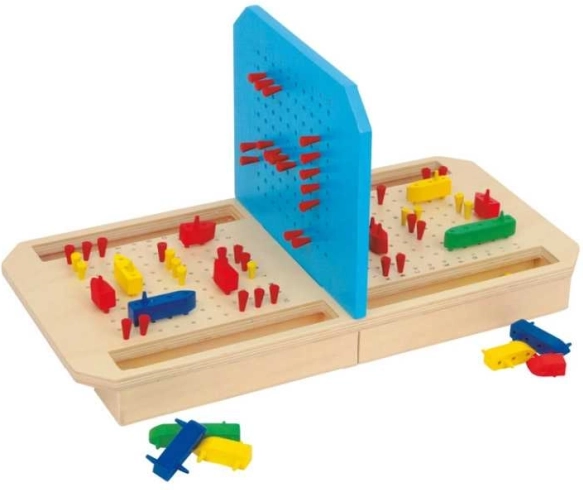 Jeu en bois Bataille navale