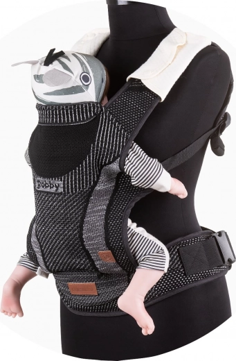 Draagzak voor kinderen Chipolino Bobby Fly Ebony