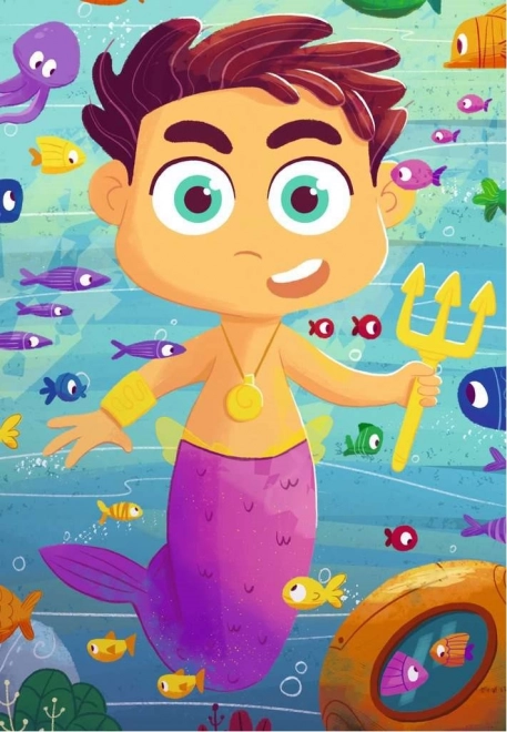 Ravensburger puzzel mix&match: zeemeerminnen en zeemonsters