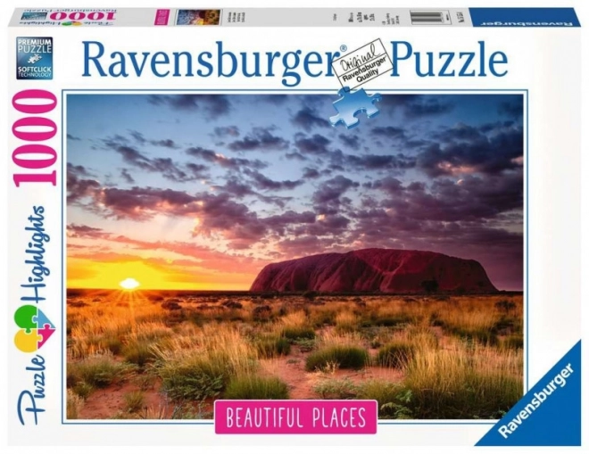 Puzzel 1000 stukjes Ayers Rock Australië