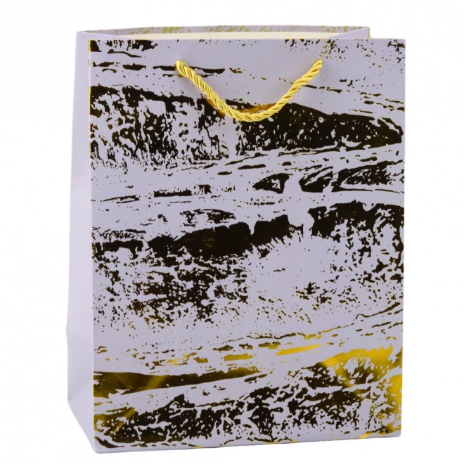Elegante cadeautas met gouden versieringen 23 x 18 x 10 cm