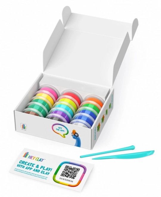 Plasticine Hey Clay set Dinosaurussen