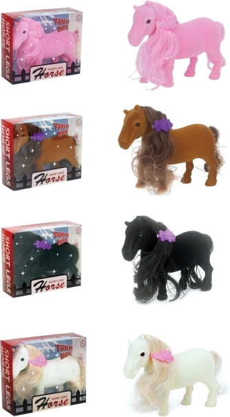Paardje met manespeld – set in verschillende kleuren