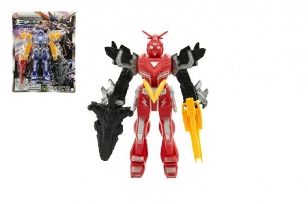 Robotische krijgsfigurine 15 cm