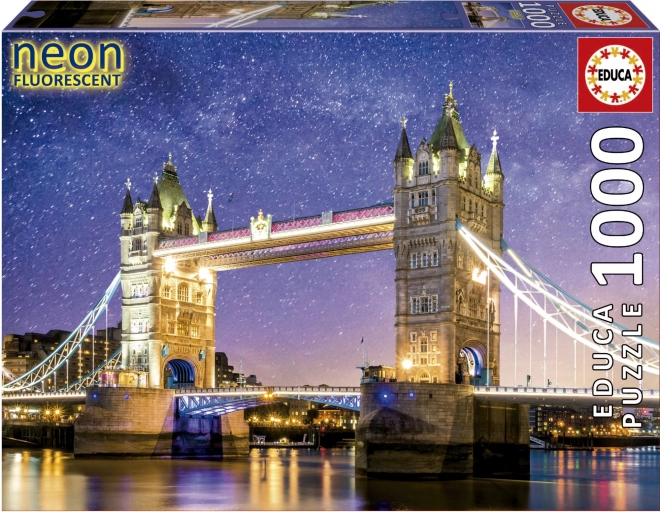 Lichtgevende puzzel Tower Bridge in Londen 1000 stukjes