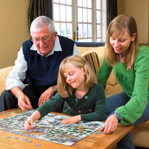 Drie formaten stukjes voor de hele familie