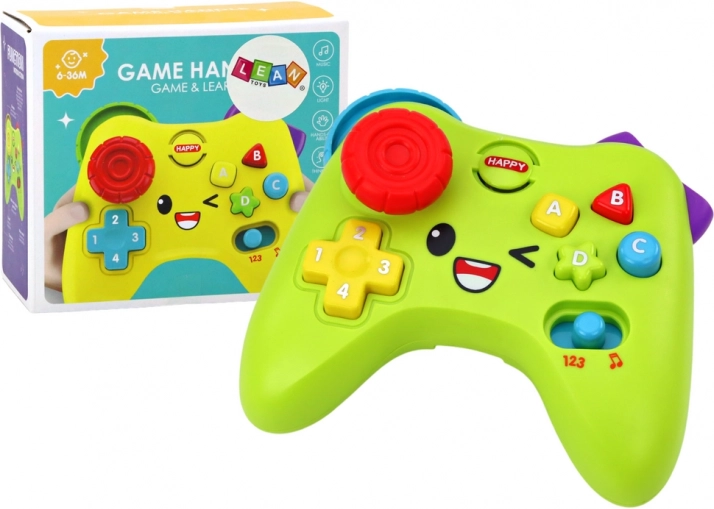 Interactive Console Mat Educational Lights Sounds Green