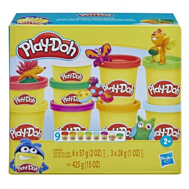 Play-Doh Kleurrijke Tuin 9 stuks F3624