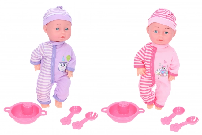 Baby met accessoires