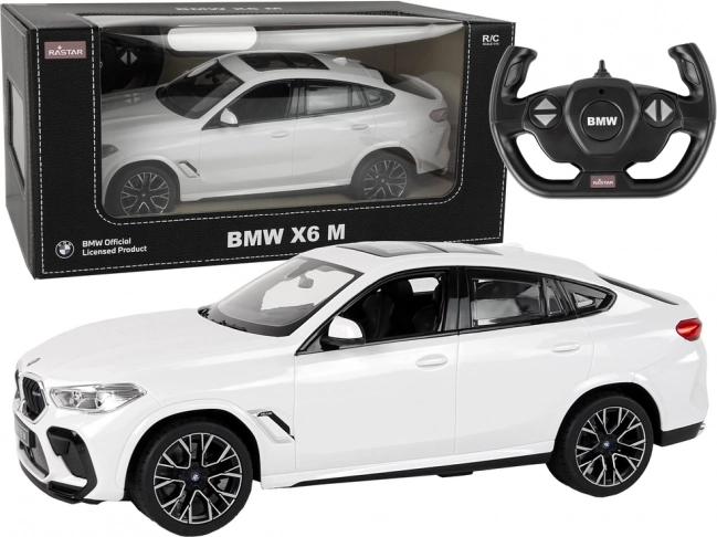 RC auto BMW X6 M 1:14 Rastar wit