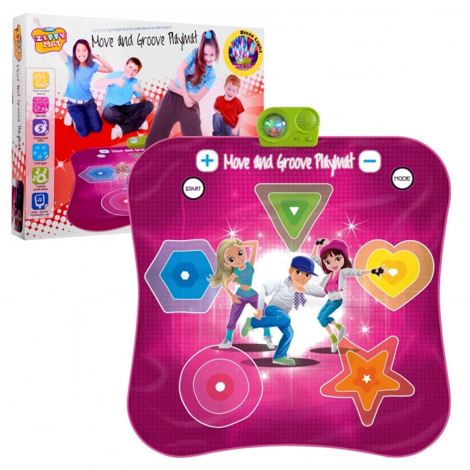 Dansmat Move and Groove voor kinderen 3+ - Muzikaal spel met verlichting