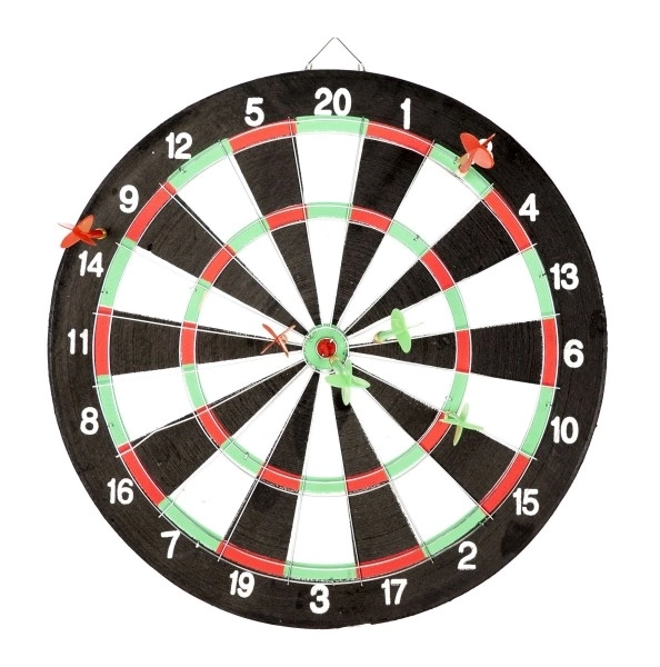 Doel met 6 pijlen diameter 41cm