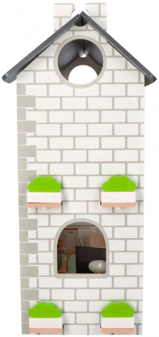 Grote gezellige poppenhuis