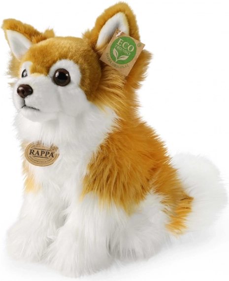 Rappa plush Chihuahua sitting 28 cm eco-friendly