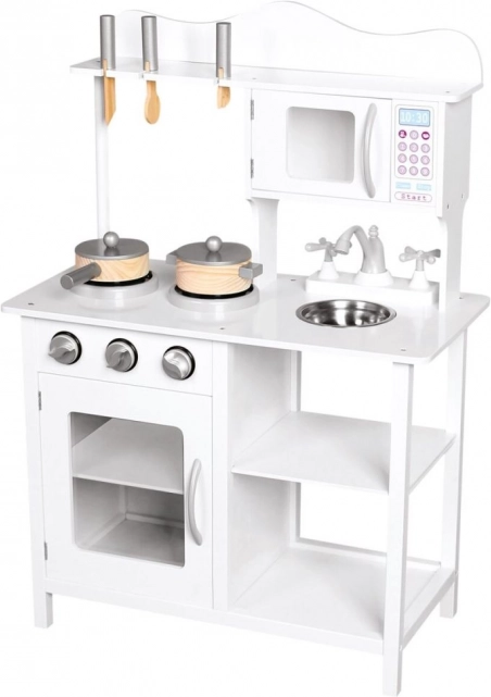 Wooden Kitchen Amelie with Accessories