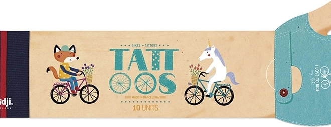 Tatouage temporaire À vélo