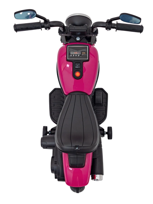 Motorrad Chopper FASTER – Rosa