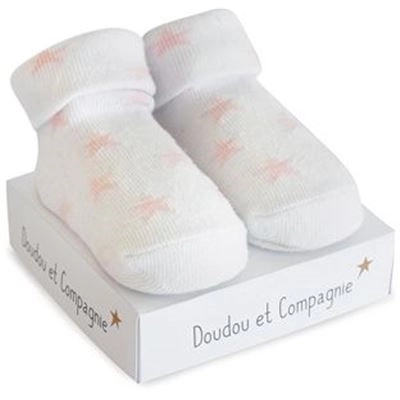Doudou Sokken voor meisjes 0-6 mnd. 1 paar