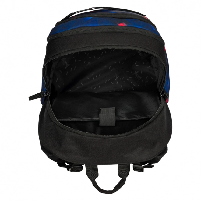 BAAGL Set Rucksack, Federmäppchen und Sporttasche Skate Indigo