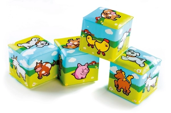 Zachte blok Mijn eerste dieren - 7x7 cm