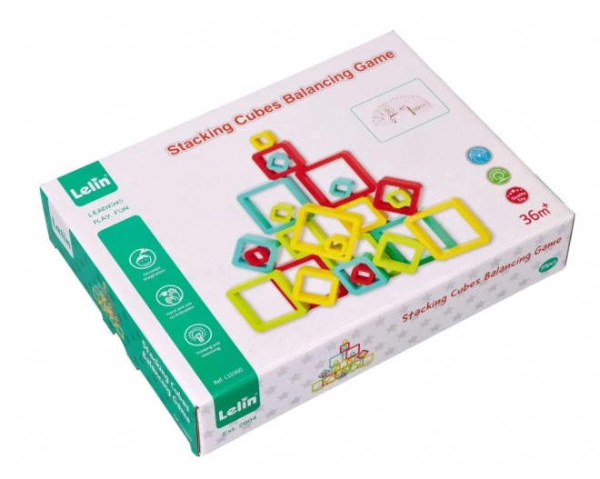 Lelin kinder balancerende geometrische puzzel