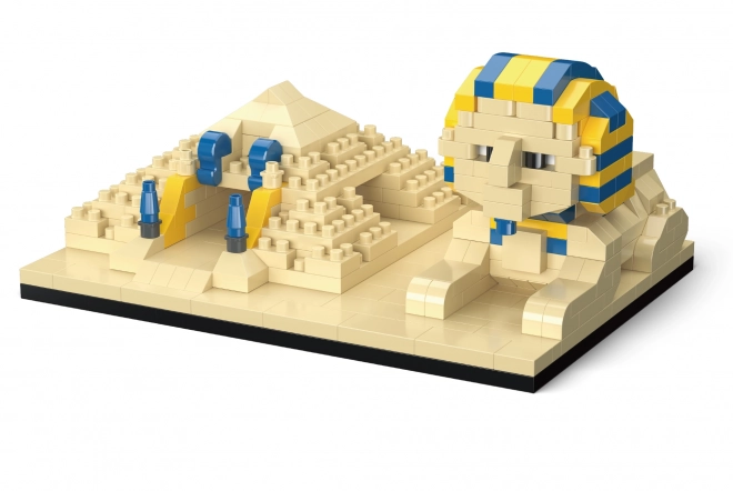 KOCO Bouwset Piramide met Sfinx 410 stukken 11,5x8x5,5 cm