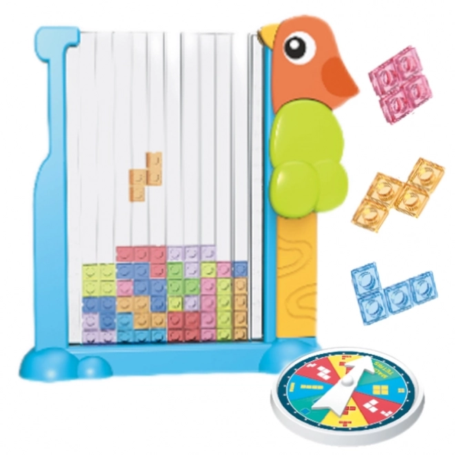 WOOPIE Lernspiel Tetris Bunte Blöcke