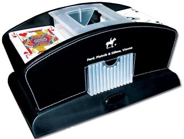 Automatische kaartenschudder