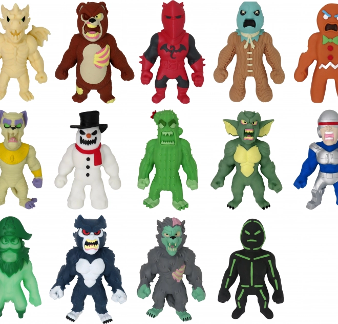 Flexi Monster série 6 – figurines effrayantes extensibles