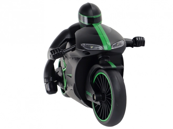 Moto RC avec une vitesse de 20 km/h, verte