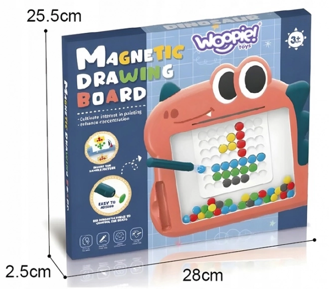 Magnetisch bord Dino van Woopie