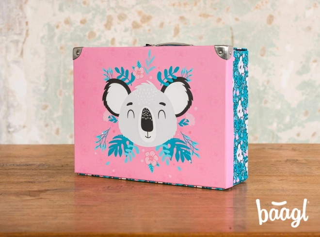 BAAGL Opvouwbare schoolkoffer Baby Koala met beslag